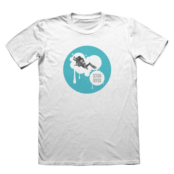 

new summer men tee shirt scuba diver design t-shirt - funny men's gift fashion t-shirt design sport hooded sweatshirt hoodie