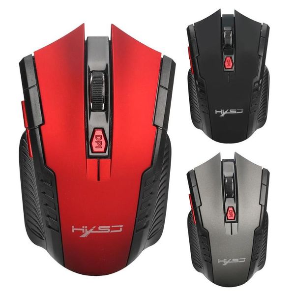 

2.4g wireless mouse optical 6 buttons mouse gamer usb receiver 1600dpi wireless gaming for lapcomputer