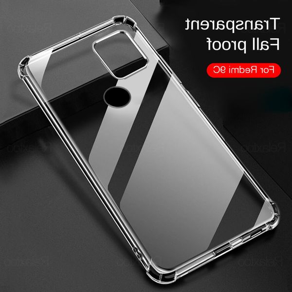 

роскошный телефон чехол для xiaomi 9а противоударная прозрачной мягкой флип задней крышки на xiomi реого 9са 9 c c9 a9 redmi9c броня