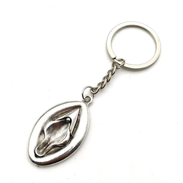 

metal carving personalize to attract gifts to hang the female genital key chain female genital gift jewelry car key chain wmtoca