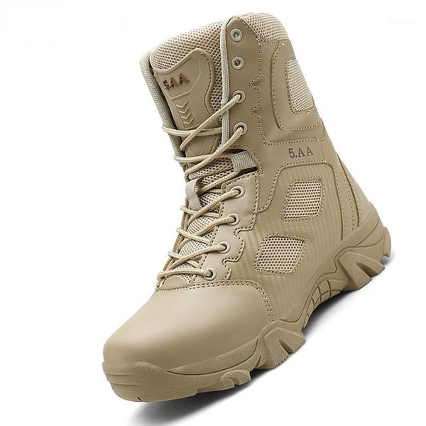 

boots non-slip 2021 men shoes classic tactical outdoor lace up safety 471, Black