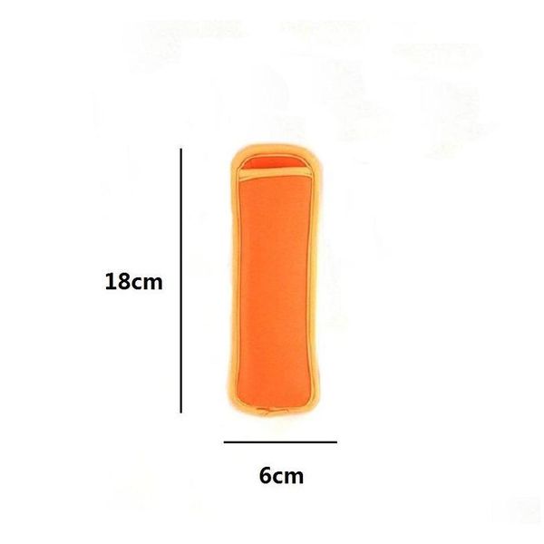 

300pcs popsicle holders pop ice sleeves er edge covering 18cmx6cm neoprene waterproof for kids summer jllhog network2010