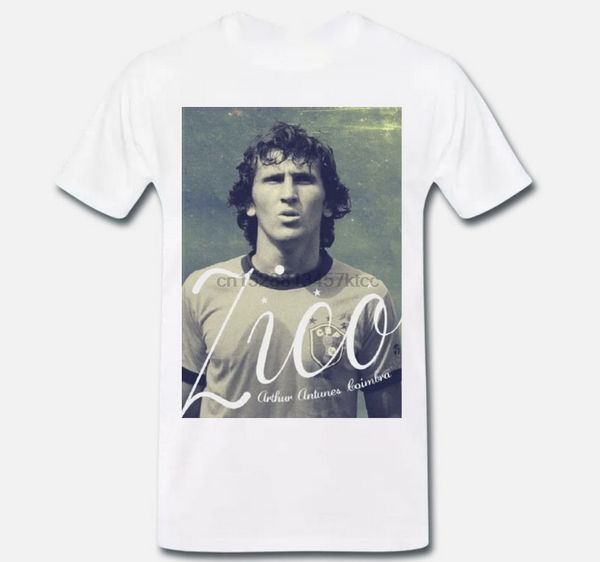 

tee t shirt zico artur antunes udinese brazil myth years 80 2 s-m-l-xl cool o neck t-shirt sport hooded sweatshirt hoodie