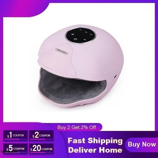 

electric hand massage device heat air compression palm massager beauty finger wrist spa relax pain relief physiotherapy equipmen1