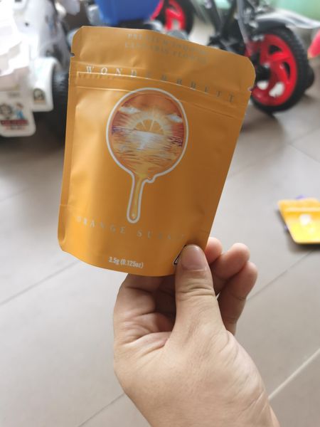 

orange sunset wonderbrett orange sunset heat sealable mylar bag 10x12.4cm empty bag local edibles packaging mylar bags wmtepf mywjqq