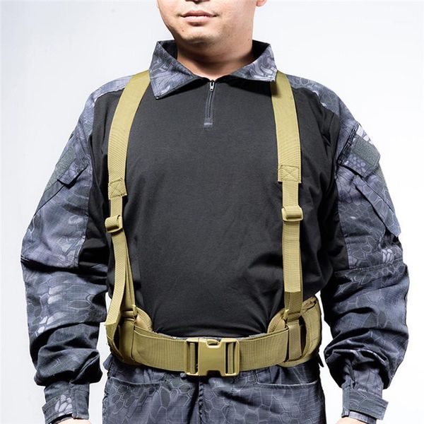 

waist support 1pc portable adjustable waistband multifunctional tactical seal nylon load belt outdoor training equipment1, Black;gray