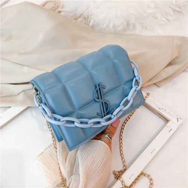 

hbp new ladies fashion shoulder bag classic leather plastic chain 00000