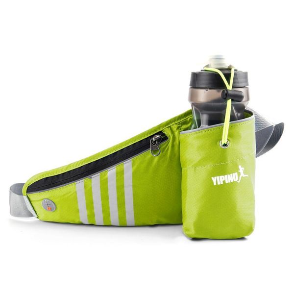 

waterproof sports waist running mobile pouch cycling cell phone bag hiking fitness water bottle pocket gadget holder