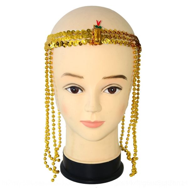

tdex4 halloween props masquerade cleopatra veil cosplaywear golden egyptian head halloween masquerade props cleopatra prop prop sequins cosp