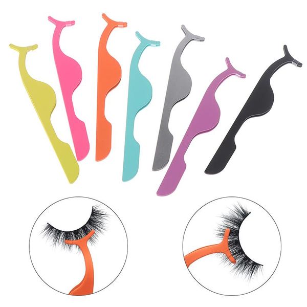 

magnetic eyelashes auxiliary clip false eyelash extension makeup tool lash tweezers eyelash curler fake eye lash applicator