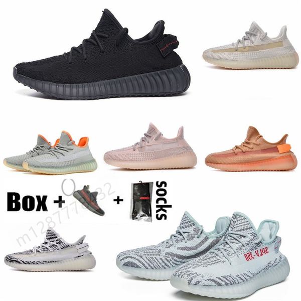

mens running shoes kanye reflective sneakers abez zyon eliada earth cinder israfil marsh yecheil black static men trainers with box