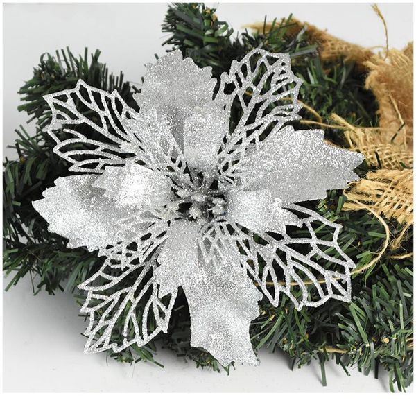 

16cm big artificial flowers wedding decorations christmas xmas tree home decorations new year christ jllvmw