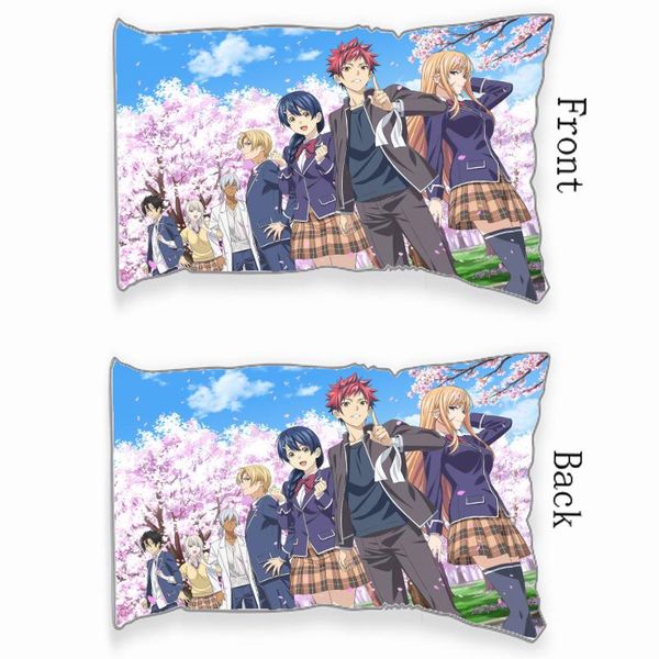 

shokugeki no soma yukihira souma nakiri erina dakimakura pillow cover case 60cm pillow case