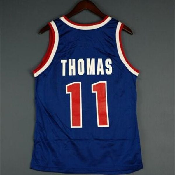 

custom 121 youth women vintage isiah thomas vintage college basketball jersey size s-4xl or custom any name or number jersey, Black