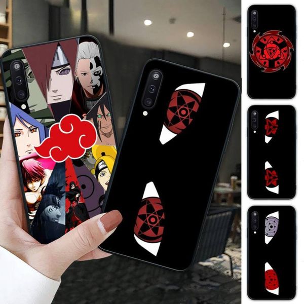 

1dwanimation naruto syaringan ey silicone cover samsung galaxy m 30s a6 a7 a10 a20 e a30s a40 a50 a70 a80 sheath