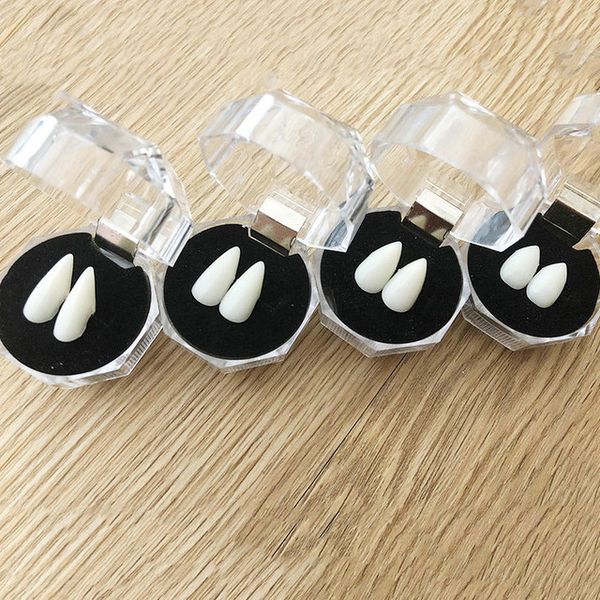 

spoof toys vampire false fangs halloween decoration vampire zombies cosplay toys 2021 selling halloween toys gift of the child