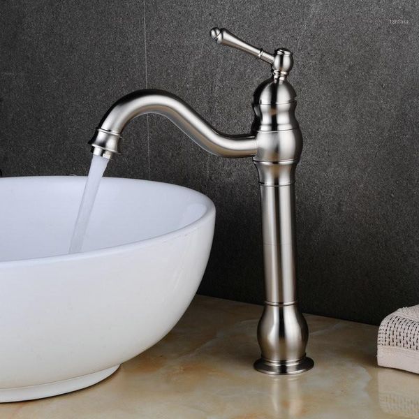 

basin faucet single handle antique bronze brushed brass faucet and cold sink mixer tap bathroom lavatory mixer1