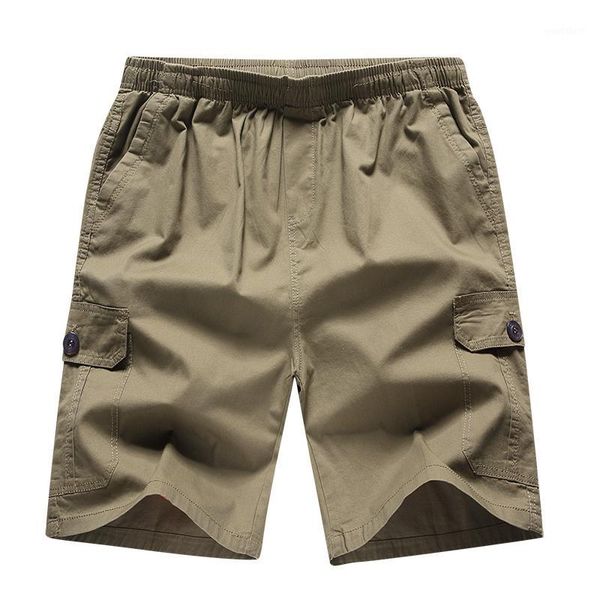 

two pieces cotton shorts ultra-low price men's five-point pants summer casual loose shorts big pants beach, White;black