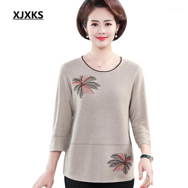 

xjxks 2020 spring new high-end cashmere knitted sweater women pullover fashion diamond loose plus size women sweater1, White;black