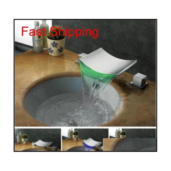 

wholesale- superfaucet bathroom faucet waterfall,led waterfall faucet,sink faucet waterfall,water tap led tempe jllhug bdefight