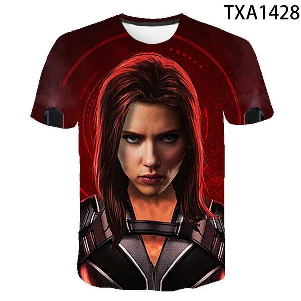 

black widow 3d boy girl printed cool 3d print shirts kawaii plus size hippie men clothing