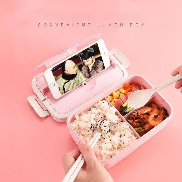 

портативный lunch box туризм отдых офис школа контейнер еды микроволновая печь отопление keep fresh с посуда bento box jlliqu mx_home