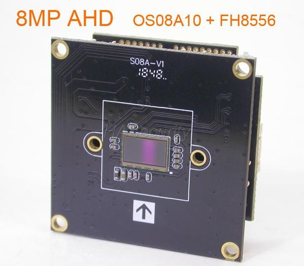 

cameras ahd 8.0mp @15fps 3840 x 2160 1/1.8" omnivision os08a10 cmos image sensor + fh8556 cctv camera module pcb board (optional parts)