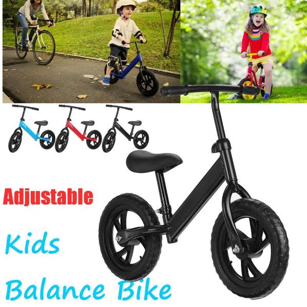 

12 inch baby balance bike walker kids ride on toy for 2-6 years old children for learning walk two wheel scooter no foot pedal