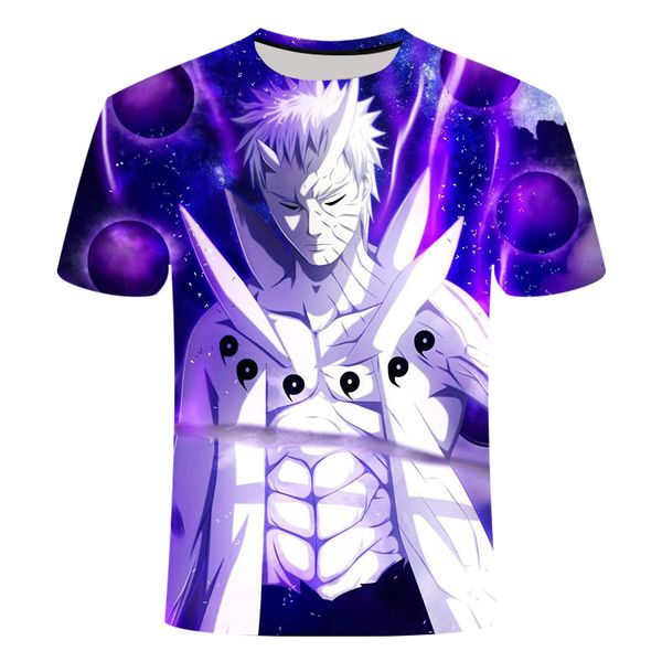 

anime naruto akatsuki 3d print shirts hippie horror kawaii men clothing