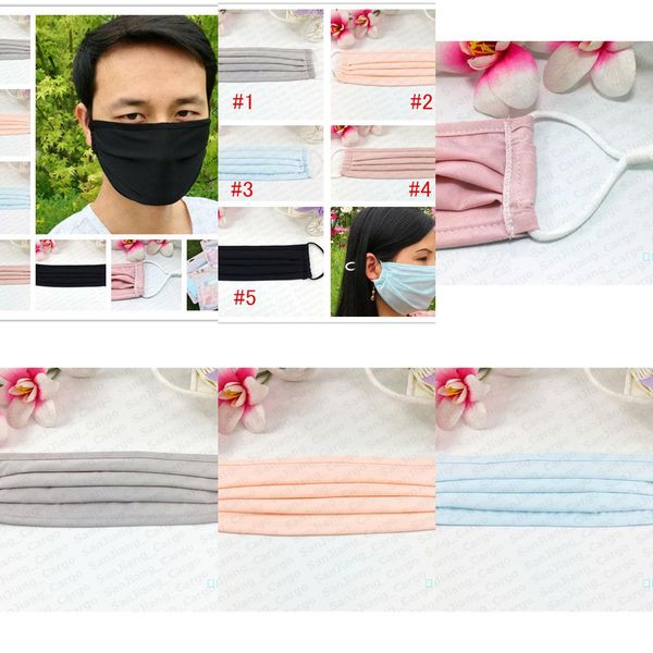 

thin ice sunproof adults solid summer cycling face silk mask dustproof color mouth-muffle breat 0lbb lqohb