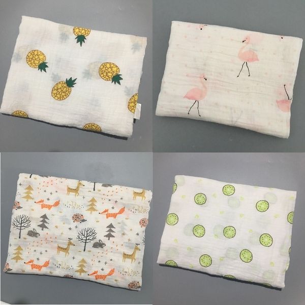 

/lot baby blanket kid summer spring toddler blankets with animal print, newborn summer quilt for stroller, bedding set lj201105