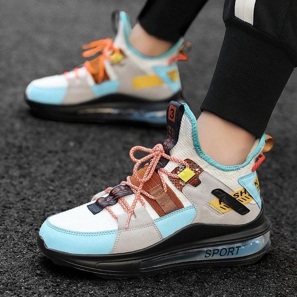

autumn high star shoes men luxury chunky sneakers off designer tenis masculino casual shoes hip hop white zapatos hombre #h566