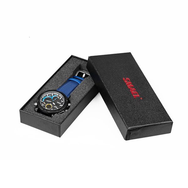 

wholesale and retail smael watch box original box no watch only boxs carton tin box you can mix order black a01, Black;blue