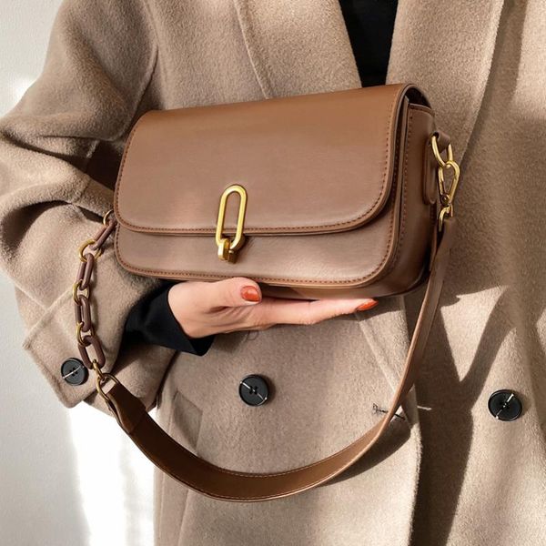 

cross body hand bags women 2021latest style pu leather high capacity crossbody for easy matching messenger bag bolsas feminina