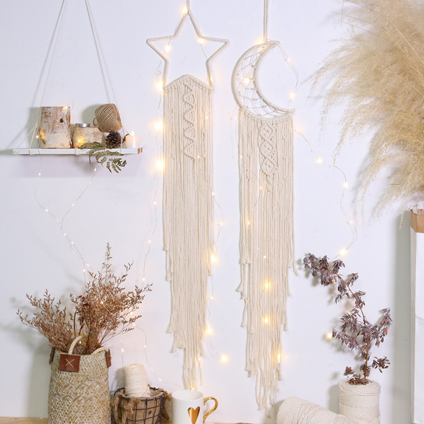 

nordic shape moon star макраме гобелен гобелен bohemian цветочные mandala индийский ловец снов стена boho украшения комнаты