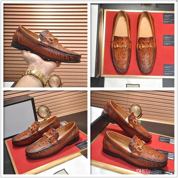 

q4 2020 winter shoe designer mens tassel loafer genuine leather black brown slip on men dress shoes designer shoes wedding formal shoes 22