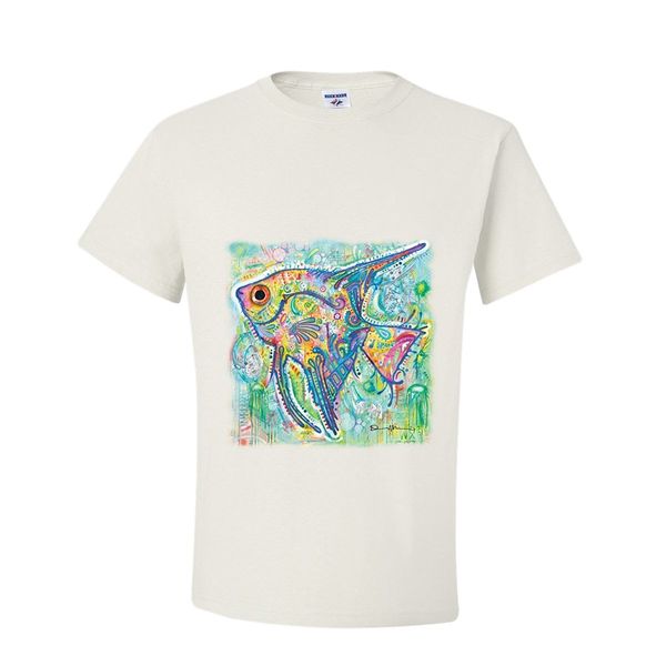

new summer cool tee shirt colorful angel fish marine t-shirt t-shirt sport hooded sweatshirt hoodie
