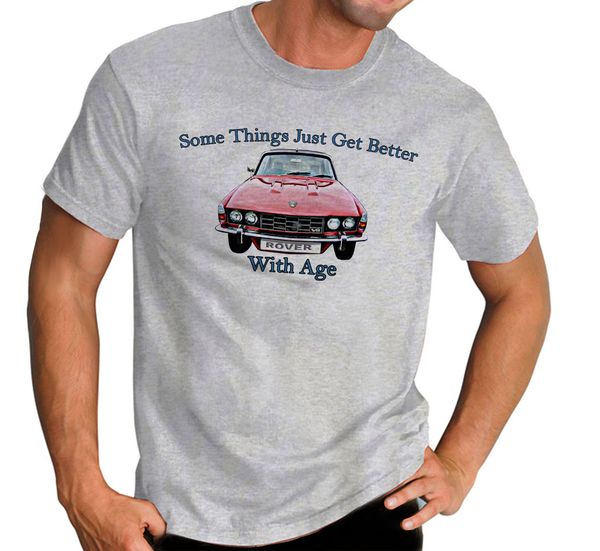 

смешные casual с коротким рукавом лето rover p6 2000 3000 v8 classic car печать sporter серый футболка майка спортивная с капюшоном hoodie