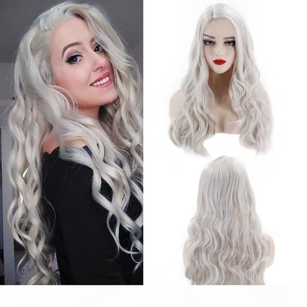 

1pcs long transparent lace frontal wigs density wavy body wave lace front wigs 42 65cm front human hair brazilian, Brown