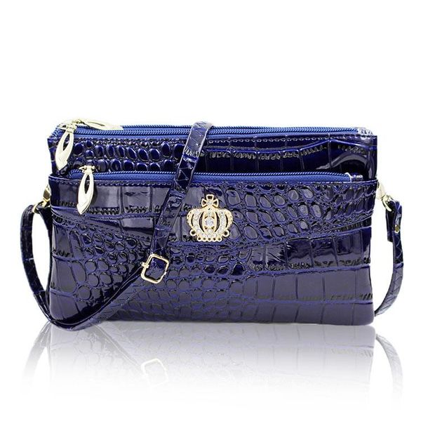 

yuhua, 2020 new trend handbags, crocodile leisure woman envelope bag, korean version of mini small square package