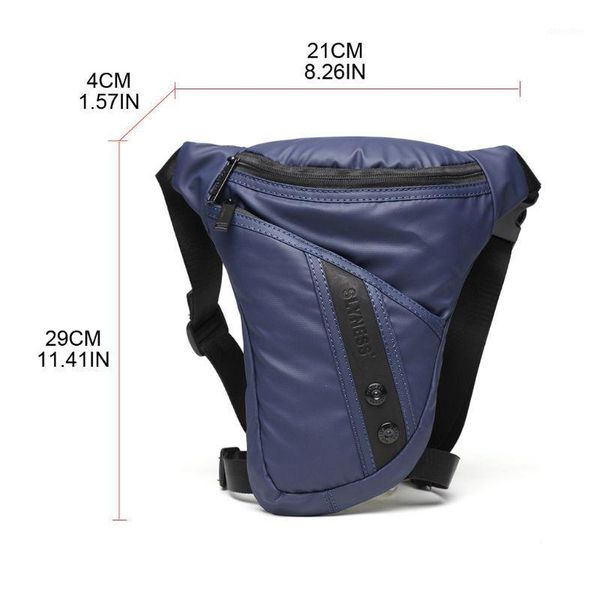 

waist bags men motorcycle rider drop leg bag portable belt fanny pack x5xa1