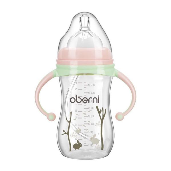 

sand caliber plastic fall oubeni anti wide flatulence baby 330ml large bottle leak proof