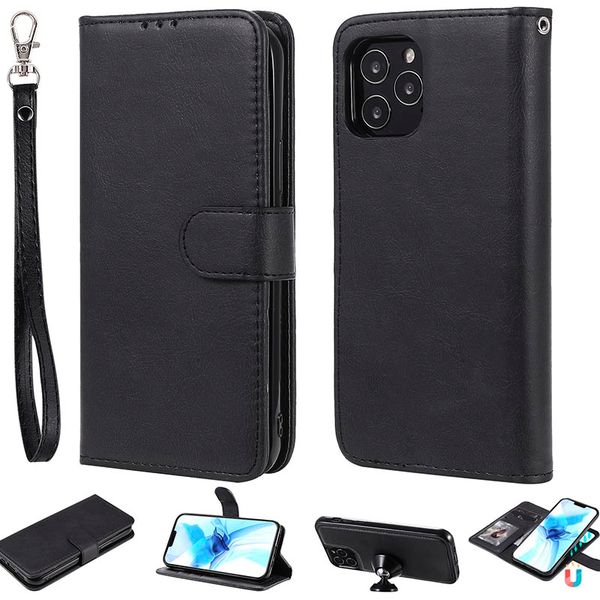 

leather case for iphone 12 11 pro max with card slot flip wallet stand case cover for iphone 8 7 plus se2
