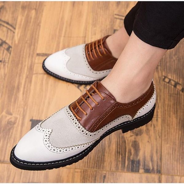 

men male dress man formal vintage pu leather brogues shoes mens business driving zapatos de hombres personlizar zapatos m0062, Black