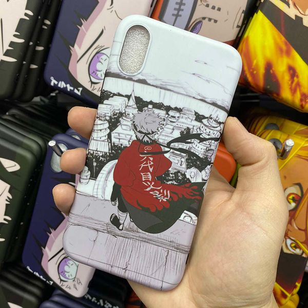 

naruto sleeve hokage uzumaki vip 7, 8 plus, x, xr, xs, max, 11 pro, japan anime, tpu soft back cover