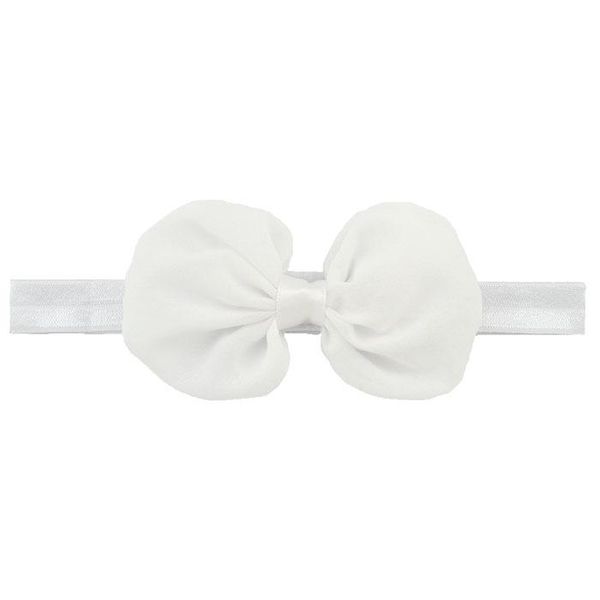

colorful solid color bowknot baby headband hair band bow headbands elastic infant children hair accessories 585 q wmtvik