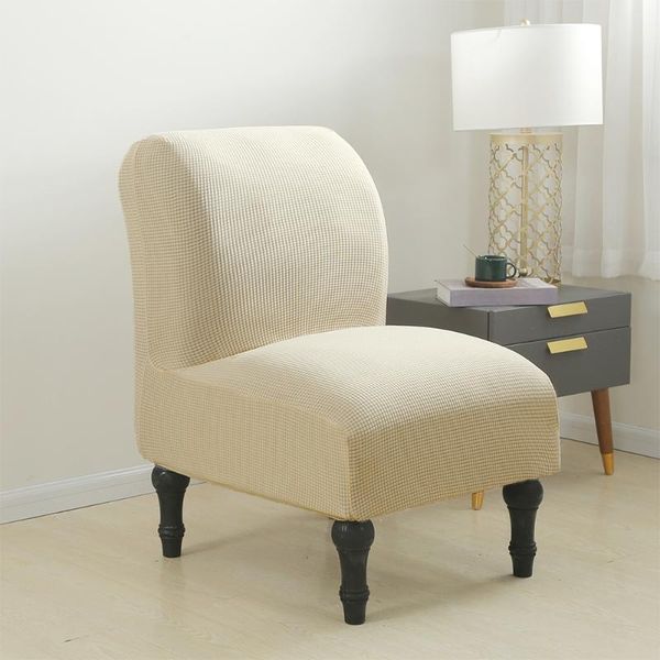 

accessories waterproof home l furniture protector soft stretch covers knitted armless chair slipcover  dustproof