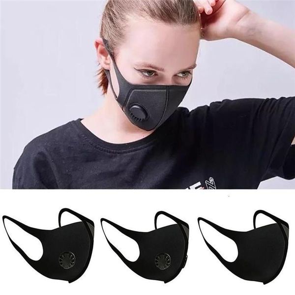 

dust facemask mask anti black color face balaclava cotton ren sponge mouth masks fashion luxury washable reusable women mens shield