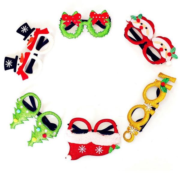 

christmas decorations children toys santa claus snowman antler glasses christmas decorative glasses christmas dec jllxoc