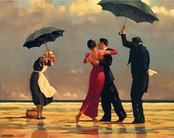 

jack vettriano "the singing butler" home decoration handcrafts /hd print oil painting on canvas large wall art canvas pictures 210